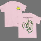 🔥[LIMITED TIME FREE SHIPPING] The Masters Heritage Map Tee: A Spectrum of Augusta Excellence