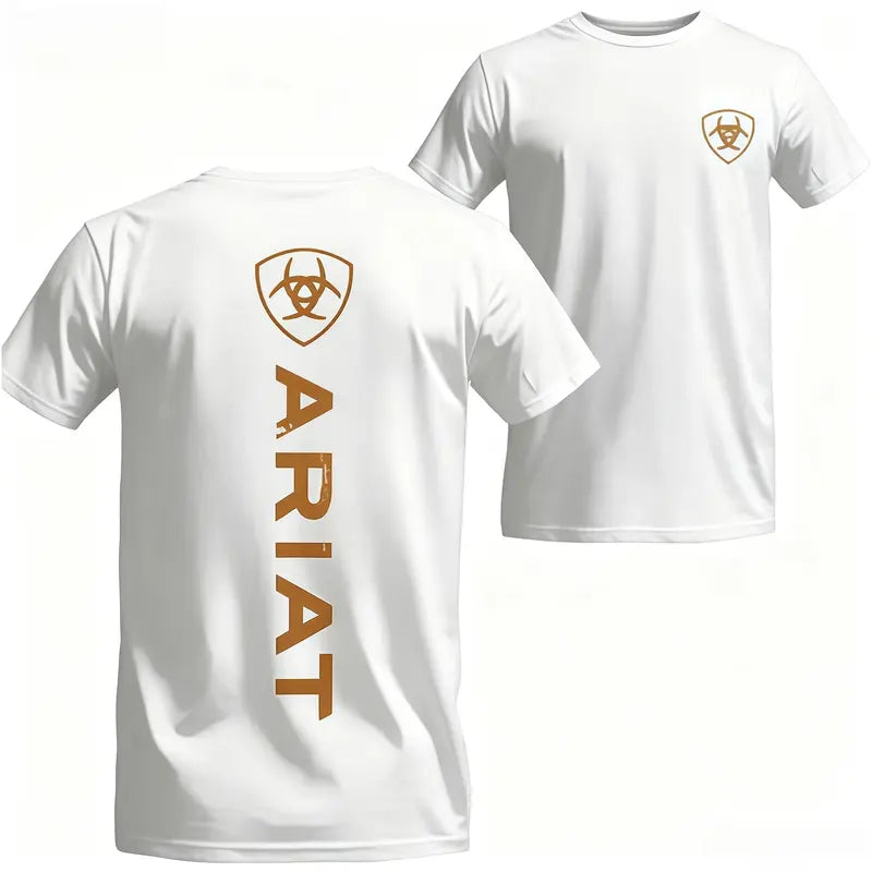 Rugged Ariat Graphic Tee: Western Heritage Meets Modern Streetwear Style