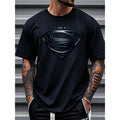 Unyielding Strength Man of Steel Metallic Shield Tee