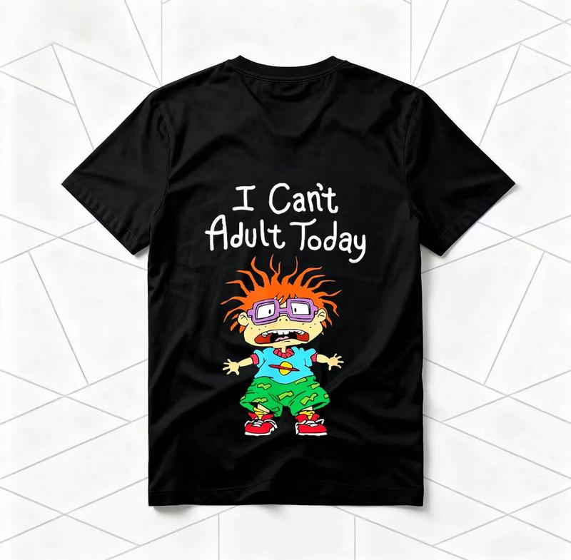 "No Growing Up" Mischievous Soldier American Retro Tee