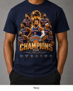 New York Knicks 2026 NBA Champions Victory Commemorative Graphic Tee