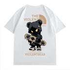 Streetwear Rebellion: ViolentBear Skater Graphic Tee