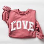 Love Valentines Heart Sweatshirt, Teacher Valentines Sweater