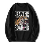 Heaven is Roaring T-shirt, Bible Verse T-shirt, Religious T-shirt, Vintage Style Clothing