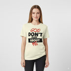 Plus Size "God Don't Play About Me" Tee | Trendy Cotton Unisex Top