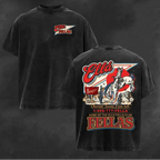 Vintage Western Vibe: Retro Texas Cowboy Washed T-Shirt