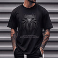 Cyberpunk Stealth Spider Hero Graphic Streetwear Tee