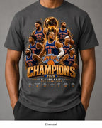New York Knicks 2026 NBA Champions Victory Commemorative Graphic Tee