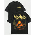 Sci-Fi Desert Vibe: Retro Modelo T-Shirt Alien Abduction Apparel