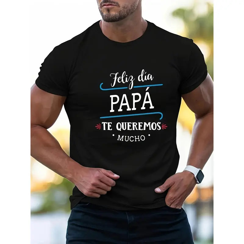 Feliz Día Papá Custom Pride - Spanish Father's Day Top